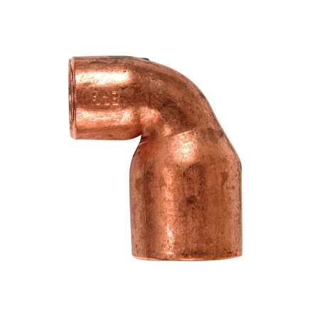 B & K Nibco 3/4 in. Sweat X 1/2 in. D Sweat Copper 90 Degree Elbow 1 pk W01480T